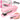Metal office stapler, up to 25 sheets, 24/6 & 26/6 staples, pink