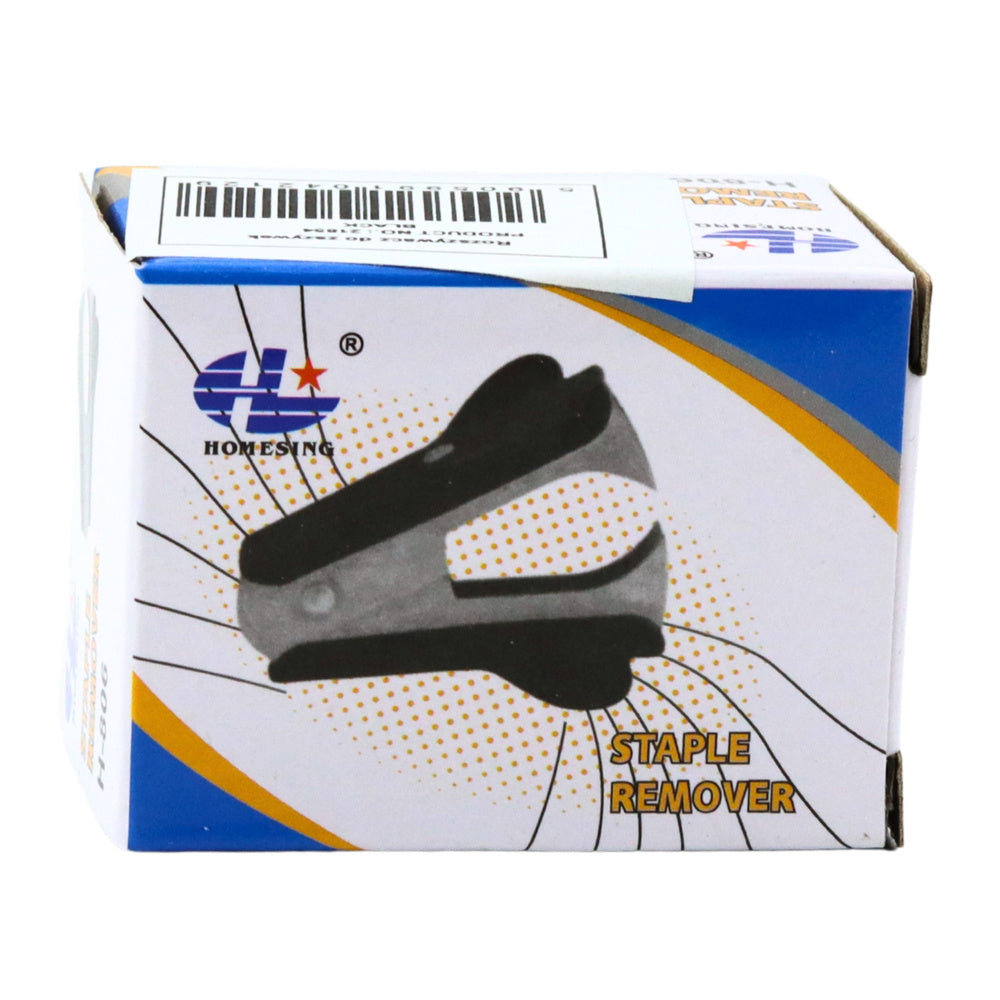 Staple remover, metal, office tool, blue (3)