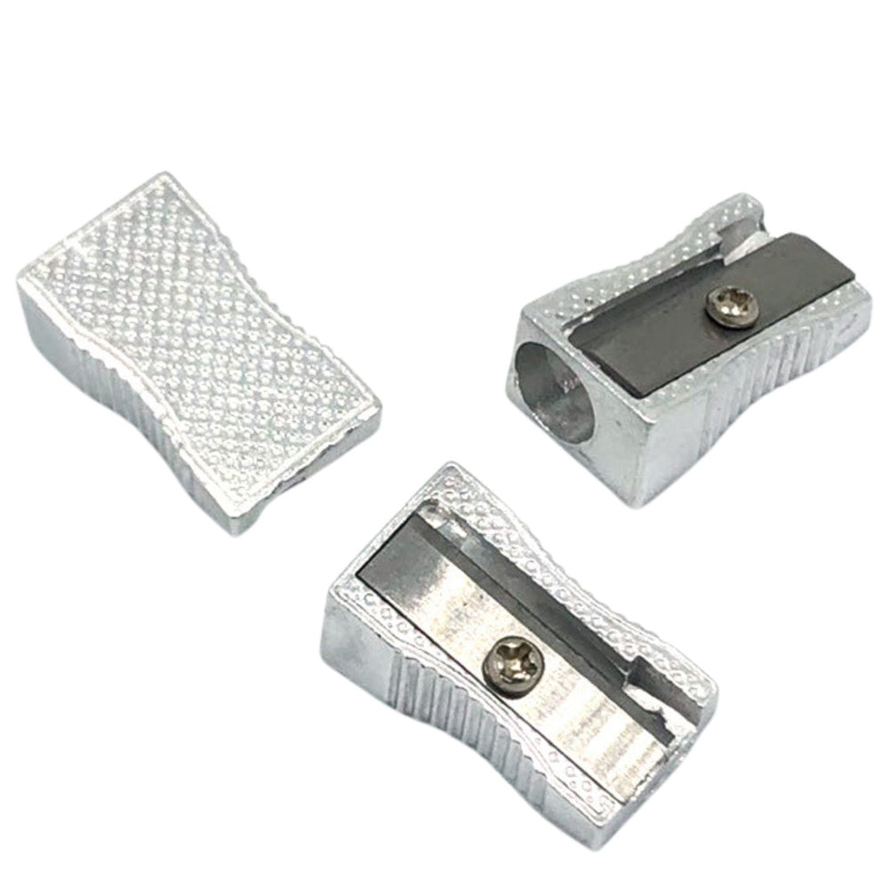 Single metal sharpener for thin pencils and colored pencils (2)