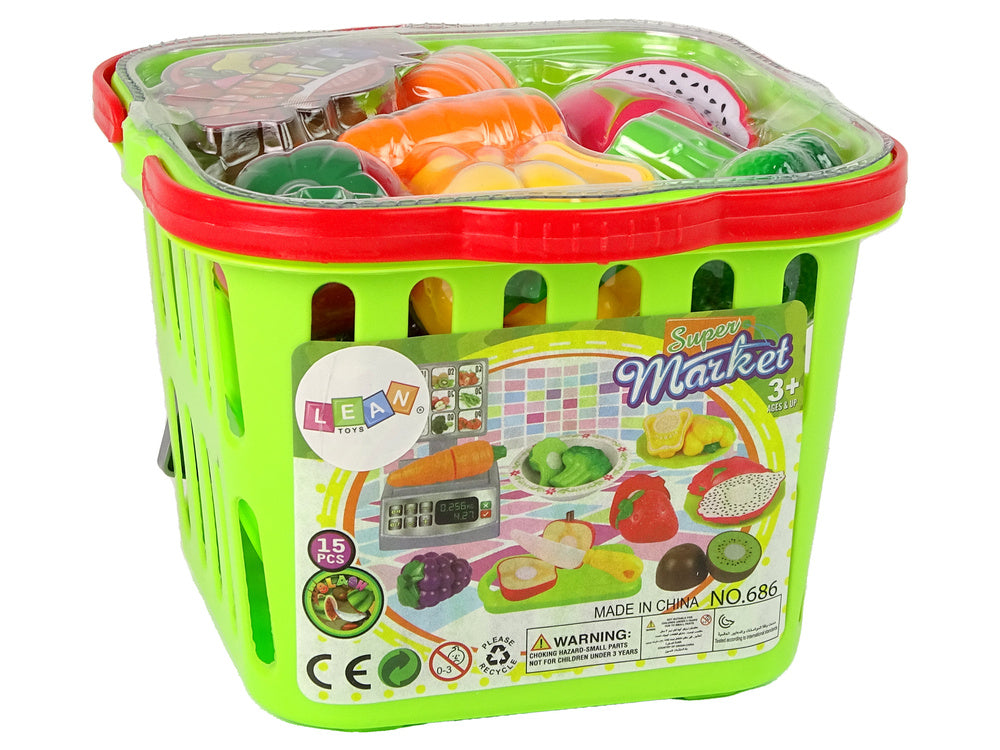 Vegetable slicing basket for retail scales (6)
