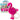 Flamingo Backpack Keychain LED Sounds Pink