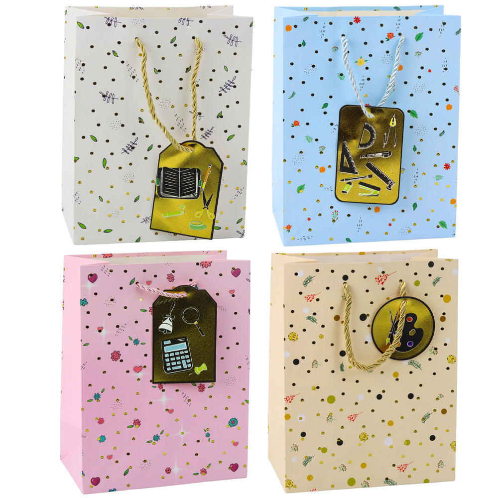 Gift bag for students, teachers, 32 x 26 x 12 cm