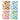 Gift bag polka dot pattern gold pastel 32 × 26 × 10 cm
