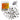 Flat-head thumbtack set for office and school, silver, 40 pieces