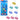 Set of 8 Colored Paper Clips 25mm