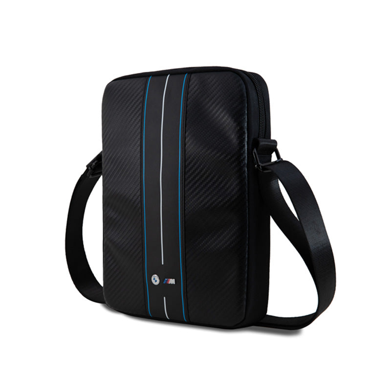 BMW Carbon Blue Stripes - 10" Tablet Sleeve (black) (2)