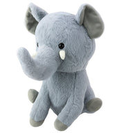 Plush Mascot Stuffed Animal Large Elephant Grey 36cm