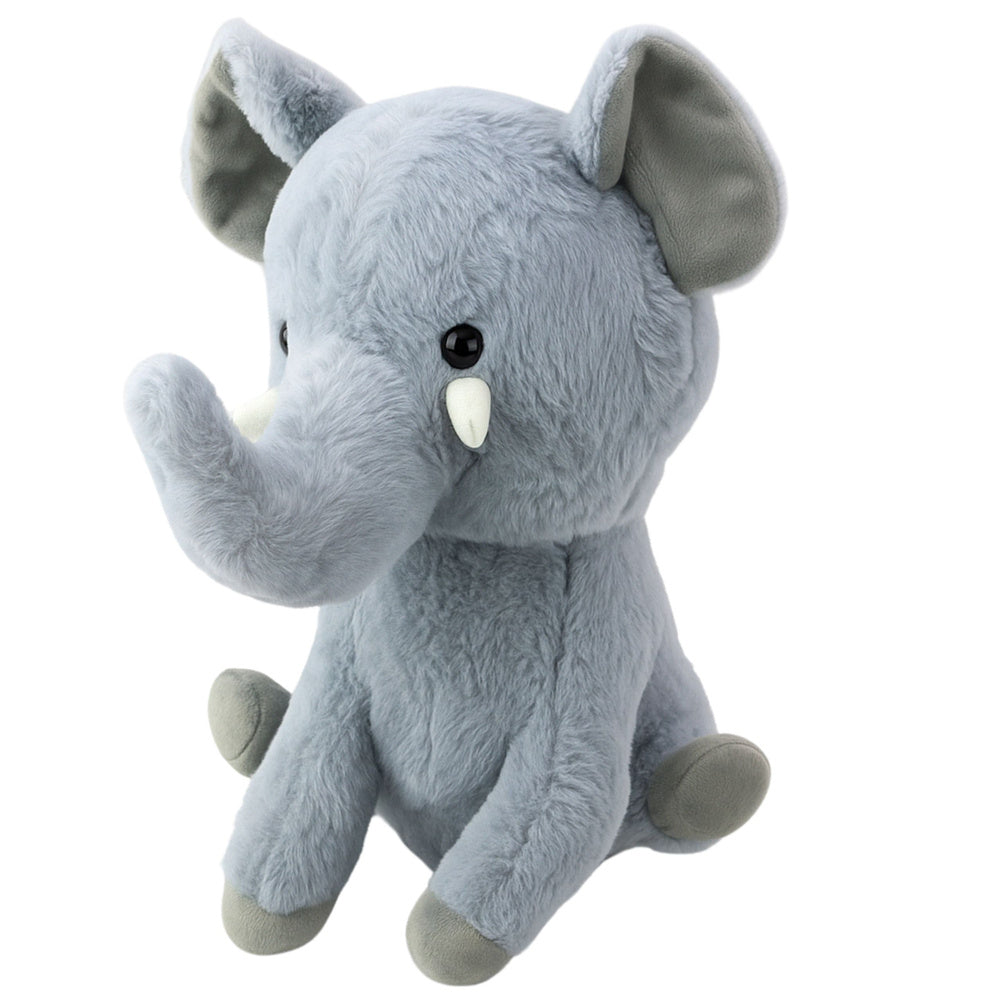 Plush Mascot Stuffed Animal Large Elephant Grey 36cm
