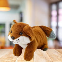 Plush Cuddly Toy Brown Fox 28cm (2)