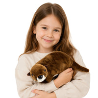 Plush Otter Stuffed Animal Brown 37cm (2)
