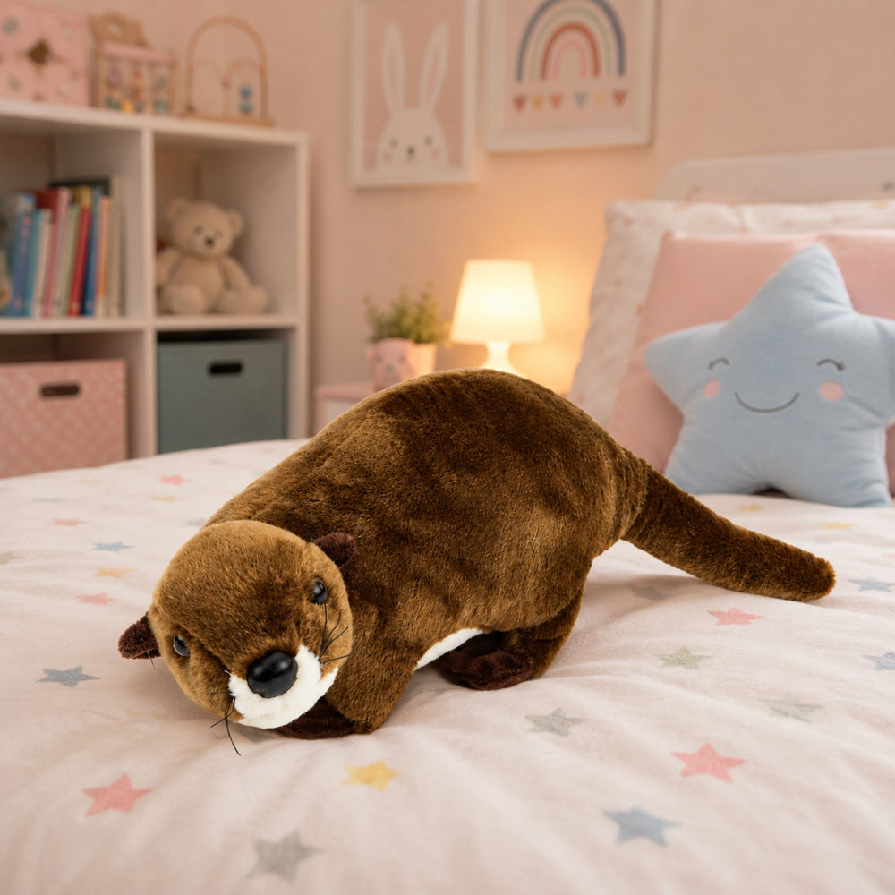 Plush Otter Stuffed Animal Brown 37cm (3)
