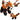 Plush Red Panda Mascot Keychain Ring Carabiner 13cm