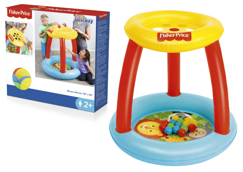 Inflatable paddling pool with canopy Fisher-Price Bestway 93541 (2)
