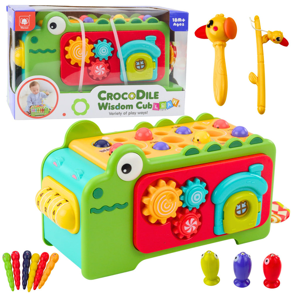 Educational Sensory Cube Basin Labyrinth Crocodile