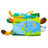 Soft cloth book with crinkle animals for babies (2)