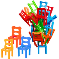 Falling Balance Chairs Arcade Game 36 Pieces Colorful (2)