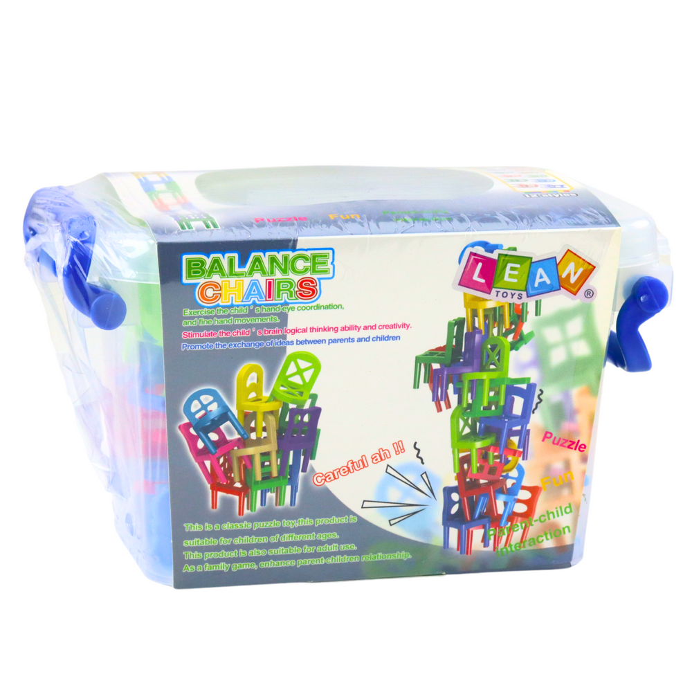 Falling Balance Chairs Arcade Game 36 Pieces Colorful (3)