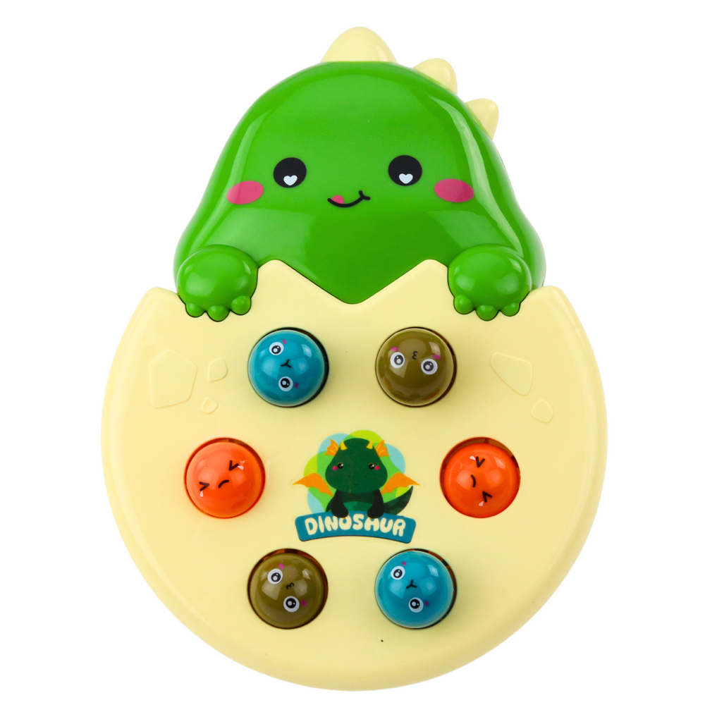 Mini Whack-A-Mole Dinosaur Egg Skill Game Green (2)