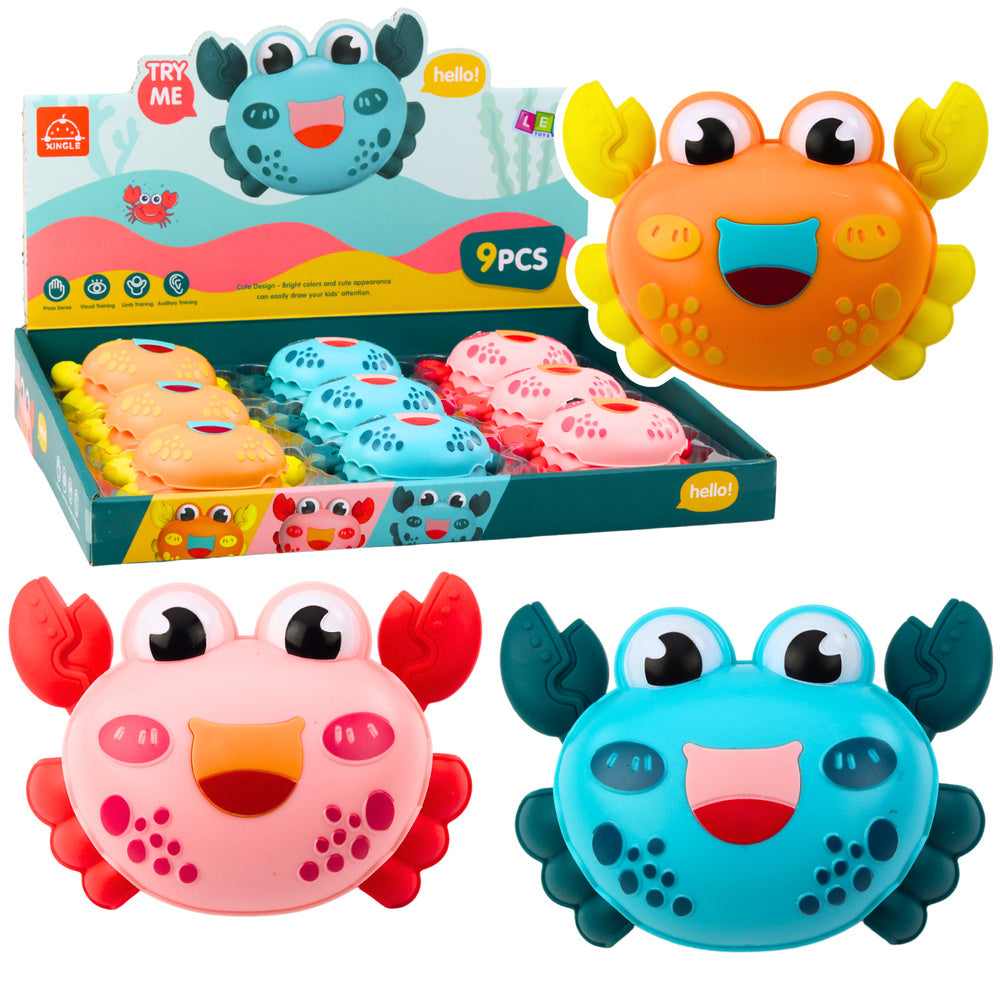 Interactive motorized crab MIX colorful riding