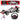 Remote-controlled RC racer steering wheel lights sounds 1:12 silver