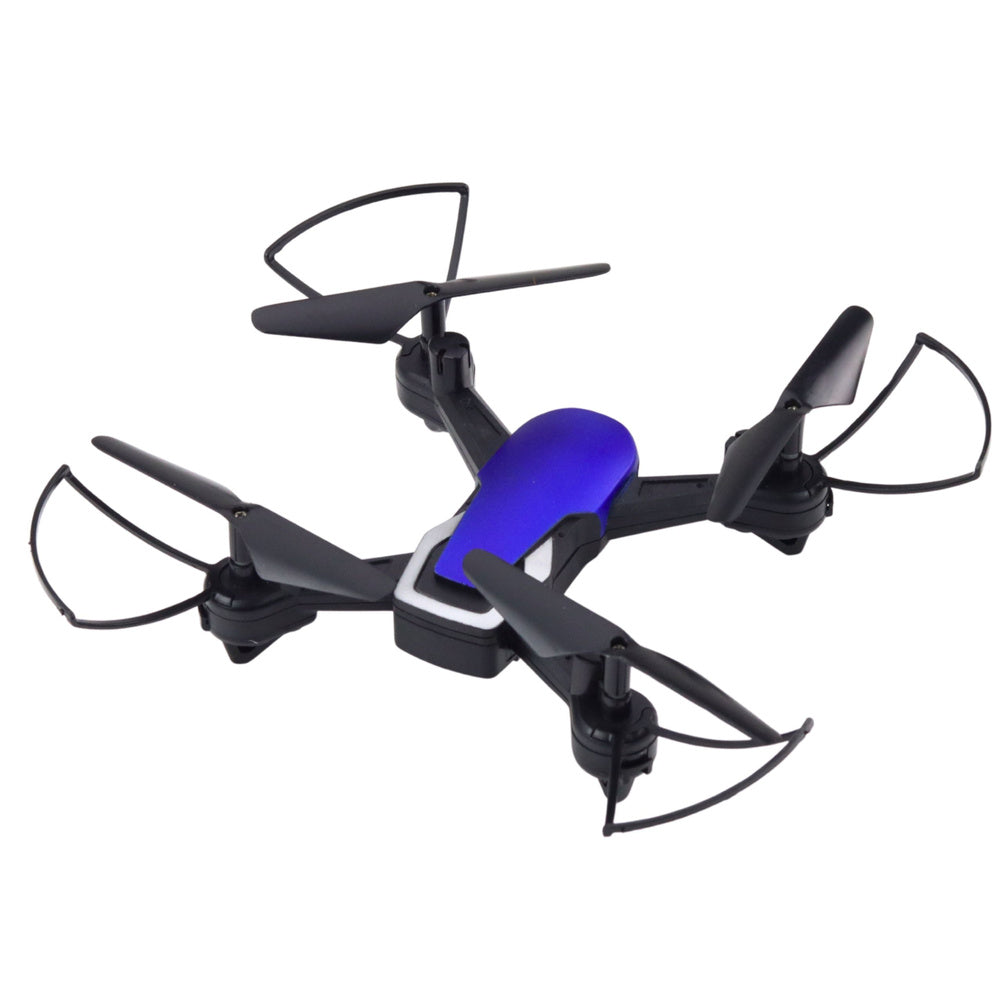 Drone six-axis gyroscope LED lights 360° rotation blue (2)