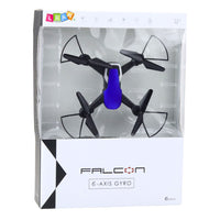 Drone six-axis gyroscope LED lights 360° rotation blue (4)