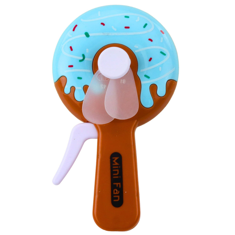 Mini Donut Pinwheel Hand Fans for Kids, 4 designs (4)