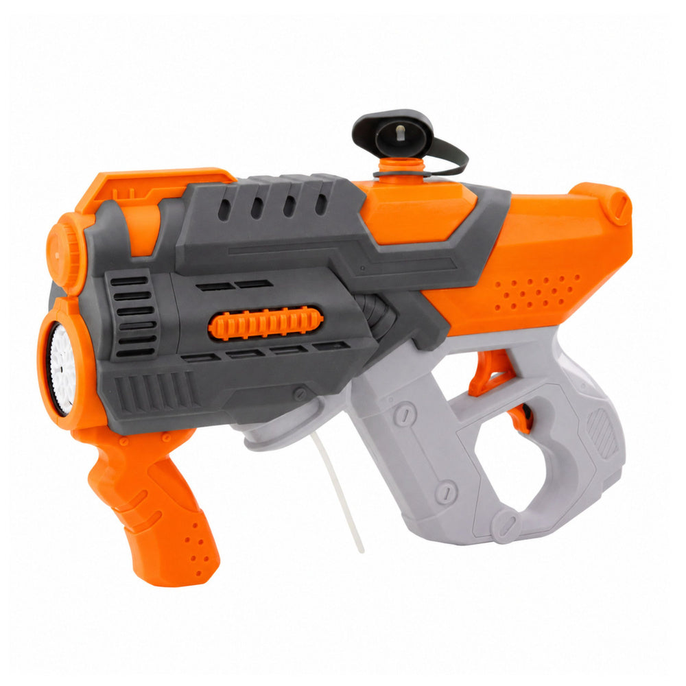 Electric Water Gun Bubble Blower 2-in-1 Orange (2)