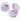 Hello Kitty O Glossy Finish - TWS earbuds + charging case (purple)
