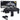Toy rifle weapon lights sounds sight black 41cm