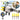 Giant M202 Rocket Launcher Foam Rockets 68cm