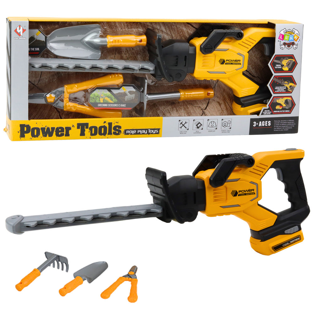 Children's garden set electric shears pruning shears shovel