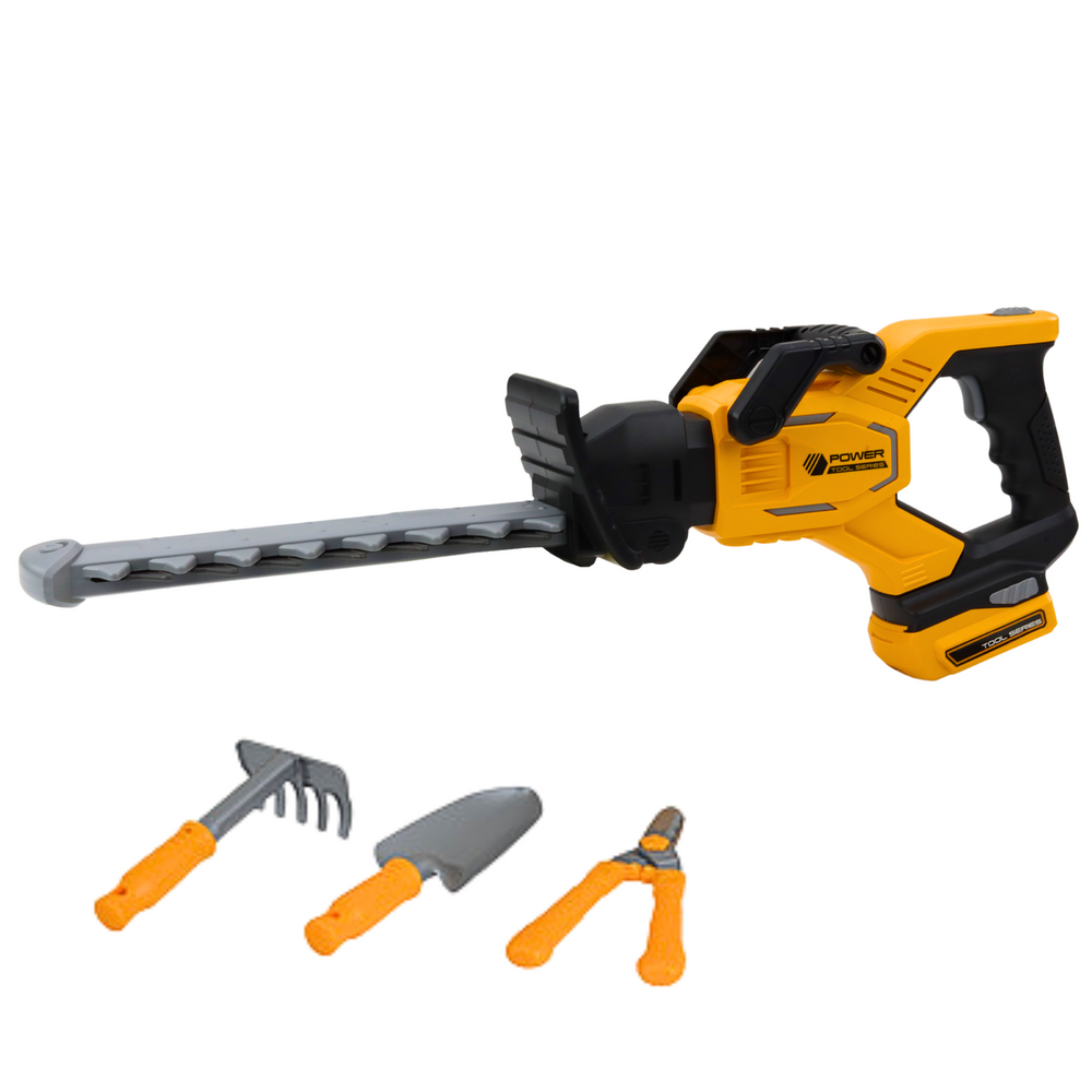 Children's garden set electric shears pruning shears shovel (2)