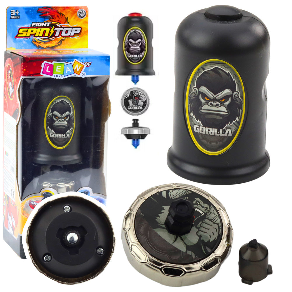 Flying Disc Gorilla Black Spinner Launcher Set