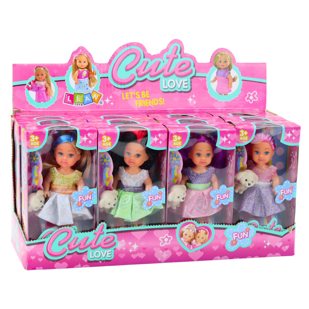 Mini doll in school mix outfit set 12cm (7)