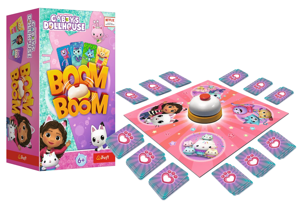 Family game Boom Boom Gabby's Dollhouse Trefl 02548