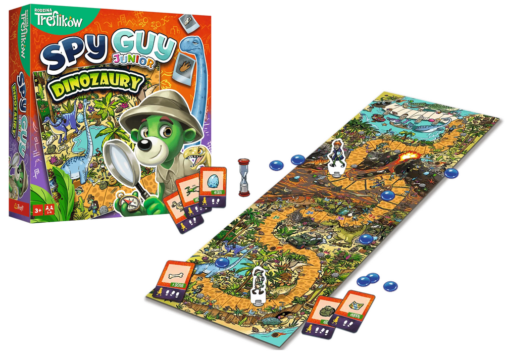 Spy Guy Junior Dinosaurs Game Trefl 02652
