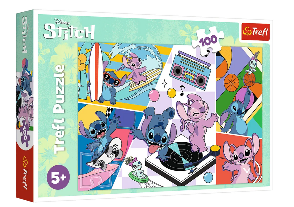 Puzzle 100 pieces Memories of Lilo & Stitch Trefl 16473