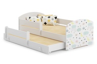 Double bed Luk 160x80 - Stars