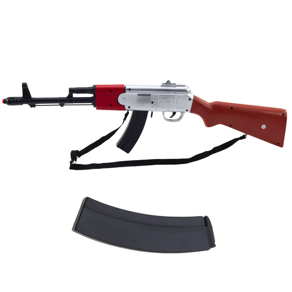 Rifle/shotgun prop shoulder strap, brown noise, 65 cm (2)
