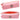 Pencil case for school, single compartment, pink, 21.5 cm