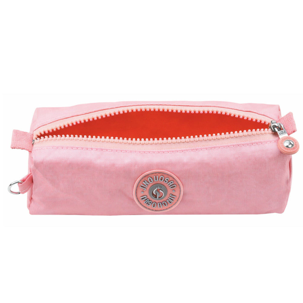 Pencil case for school, single compartment, pink, 21.5 cm (2)