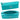 School Pencil Case Organizer Single Compartment Green 21.5cm