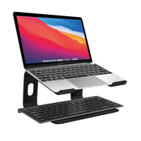 Crong AluBench – Aluminum Laptop Stand (black) (5)
