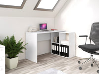 Schreibtisch Plus 2x2 WEISS – Produktabbildung 2