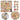 Capybara paper sticker set, various designs, 100 pieces