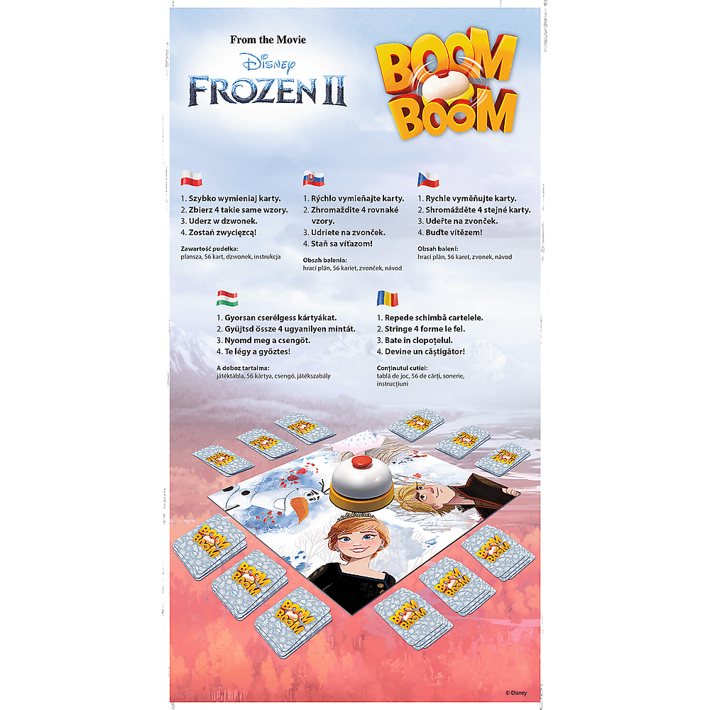 Boom Boom Frozen II – Dexterity Game Trefl 01912 (2)