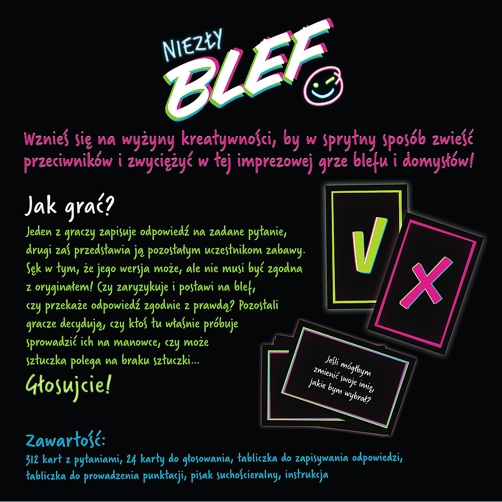 Niezły Blef – Board Game – Trefl 01975 (2)