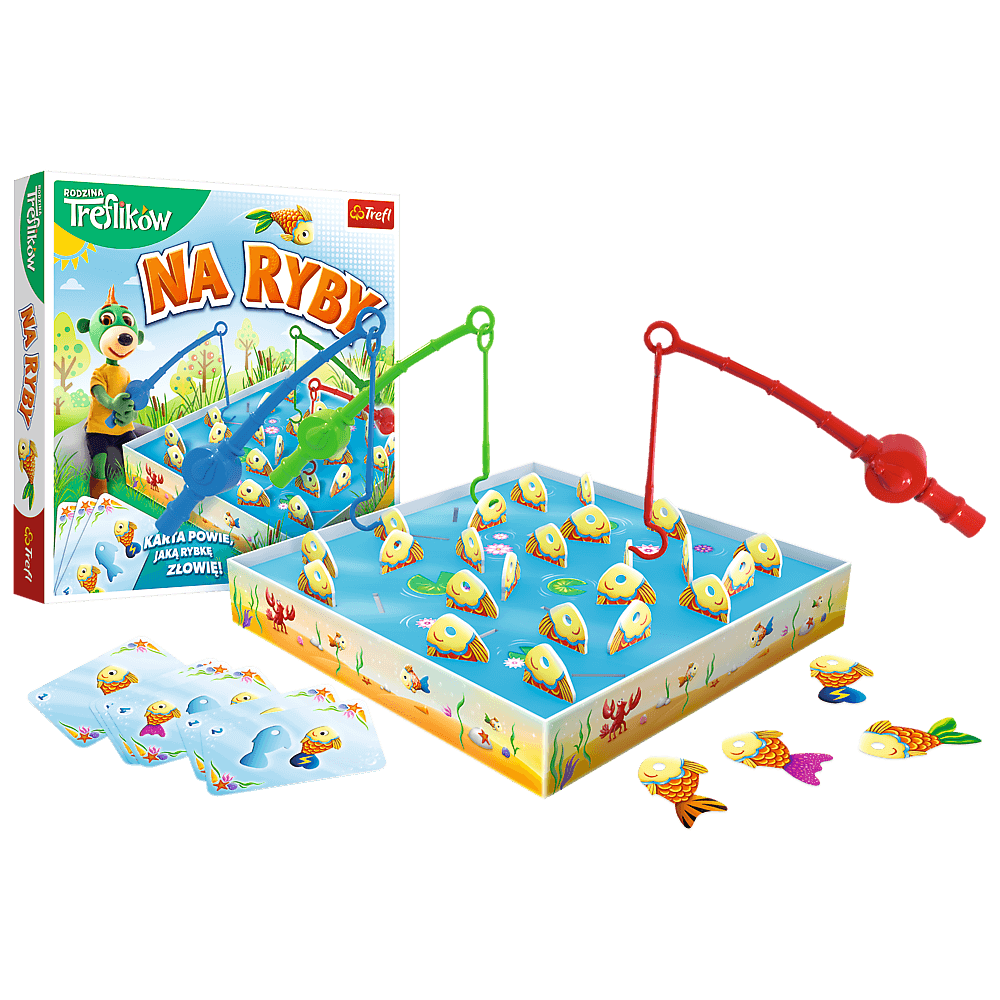 Treflik Family Skill Game – Go Fish – Trefl 01963 (2)