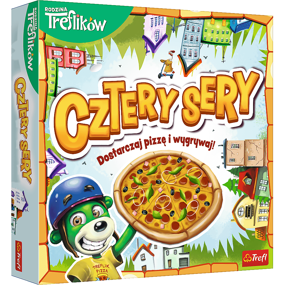 Board game - Four Cheeses – Treflik Family – Trefl 02282
